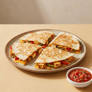 Paneer Fajita Quesadilla
