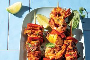 SEAFOOD KEBAB PLATTER