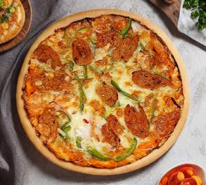 Seekh Kebab Pizza
