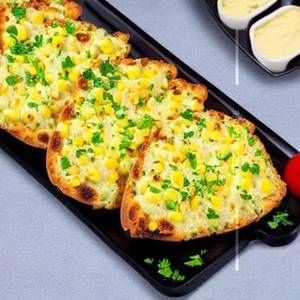 Corn Cheese Garlic Bread