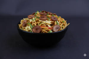Burnt Garlic Hakka Noodles