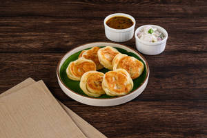 6 Coin Paratha With Salna