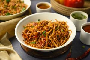 Veg Manchurian Noodles