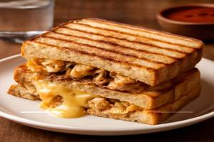 Grilled Chicken Cheese Sandwich