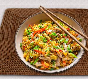 Egg Chicken Fried Rice