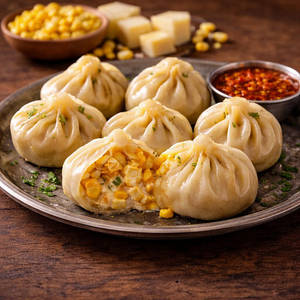 Corn & Cheese Momos