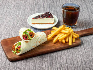 Lamb Seekh Kebab Wrap