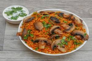 Mushroom Biriyani