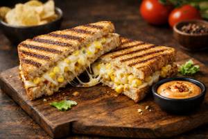Cheese & Corn Sandwich