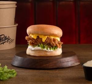 American Crispy Chicken Tender Burger