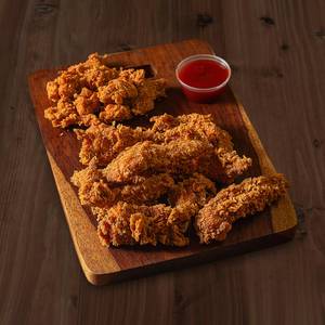 8 Pc Peri Peri Strips + 1 Medium Popcorn