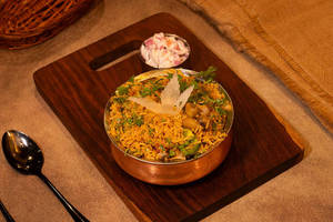 Mushroom Kadai Biriyani