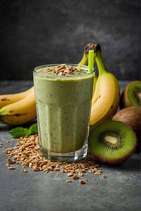 Kiwi Banana Smoothie