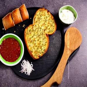 SINGLE TOPING GARLIC BREAD(ONION)