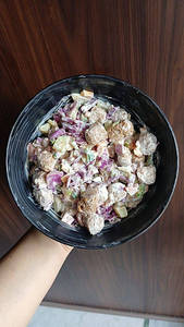Creamy Italian Veg Salad