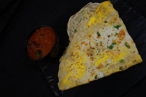 Egg Veechu Parotta