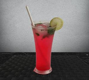 Rose petal mojito