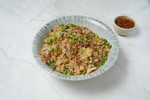 Burnt Garlic Rice - Non Veg