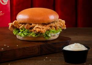 Chicken Tender Strip Burger