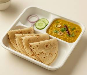 Dal Tadka with Phulka Combo