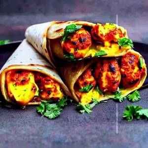 Egg Peri Peri Paneer Roll