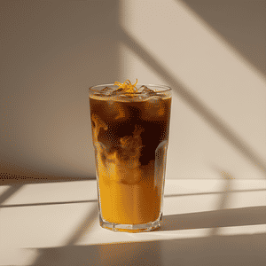 Iced Orange Coffee