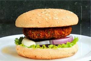 Veg Tandoori Delight Burger