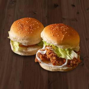 Classic Chicken Burger & Fried Chicken Burger