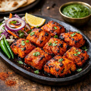 Fish Ajwain Tikka (6pcs).