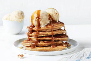 Pancake With Ice Cream