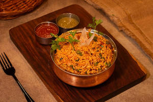 Schezwan Veg Fried Rice ( Spicy )