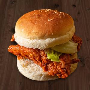 Dunked Peri Peri Fried Burger