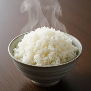 Steamed rice