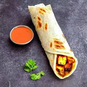 Egg Malai Paneer Roll