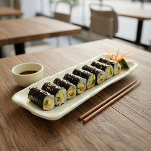 Veg Mini Gimbap Platter – 8 Pcs