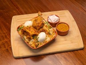 Hyderabadi Chicken Dum Biryani