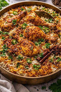 Chicken Lucknowi Biryani