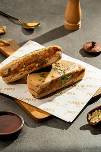 Stuffed Chana Kulcha Slice
