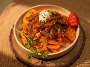 Chilli Loaded Nachos