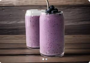 Blueberry Milkshake