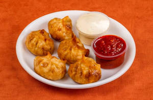 Fried Cheese & Corn Momos
