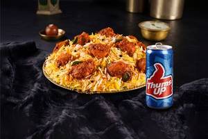 Daastan-e-Ghee Murgh Biryani with Thums Up