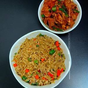 Tripple Schezwan Fried Rice