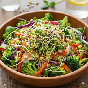 Sprouts With Brocolli