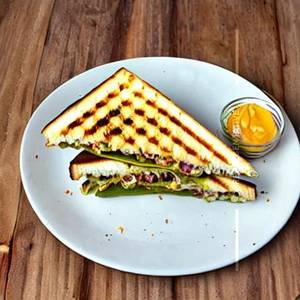 Grilled Club Cheese Sandwich