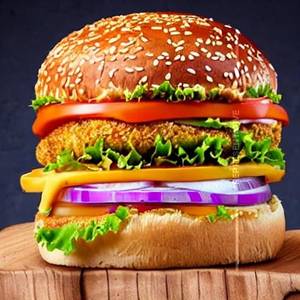 Veggi Decker Burger