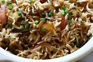 Mushroom Fried Rice