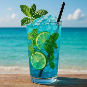 Blue Ocean Mojito