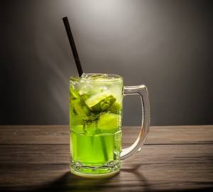 Green apple mojito