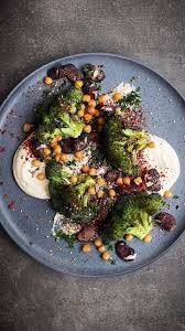 Andhra Style Broccoli With Hummus
